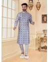 White Exclusive Readymade Designer Kurta Pajama