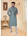 White Exclusive Readymade Designer Kurta Pajama