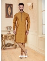 Mustard Exclusive Readymade Designer Kurta Pajama