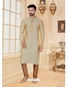 Gold Exclusive Readymade Designer Kurta Pajama