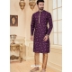 Purple Exclusive Readymade Designer Kurta Pajama