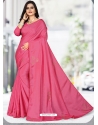 Rani Designer Party Wear Dola Silk Sari