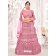 Pink Latest Designer Wedding Lehenga Choli