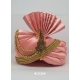 Pink Designer Heavy Satin Wedding Turban