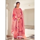 Peach Latest Designer Pure Jam Cotton Palazzo Salwar Suit