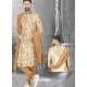 Light Beige Exclusive Readymade Designer Wedding Sherwani