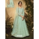 Sea Green Latest Designer Wedding Wear Anarkali Suit