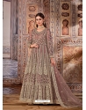 Old Rose Latest Designer Wedding Wear Anarkali Suit