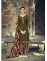 Mehendi Designer Party Wear Punjabi Patiala Suit