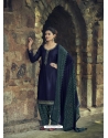 Navy Blue Designer Party Wear Punjabi Patiala Suit