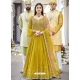 Corn Latest Designer Wedding Wear Anarkali Suit