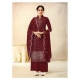 Maroon Designer Party Wear Palazzo Salwar Suit