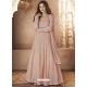 Light Beige Readymade Designer Wedding Wear Anarkali Suit