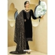 Black Designer Festive Wear Exotic Velvet Salwar Suit