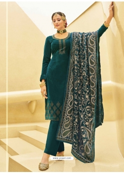 Black Designer Festive Wear Exotic Velvet Salwar Suit