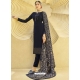 Navy Blue Designer Festive Wear Exotic Velvet Salwar Suit