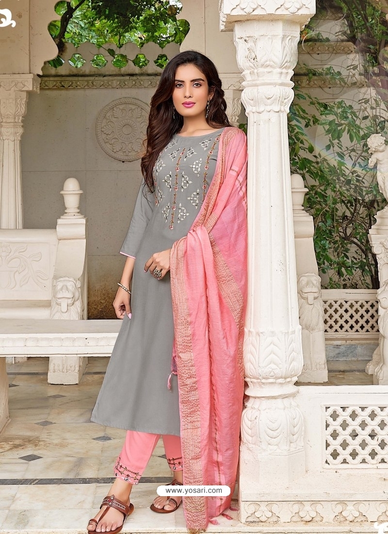A-Line Stitched Readymade Salwar Suit Collection, Dry clean at Rs  1225/piece in Surat