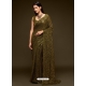 Mehendi Designer Party Wear Georgette Sari