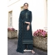 Dark Grey Latest Designer Real Georgette Salwar Suit