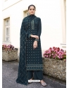 Dark Grey Latest Designer Real Georgette Salwar Suit