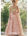 Baby Pink Heavy Designer Wedding Wear Lehenga Choli