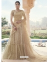 Gold Heavy Designer Wedding Wear Lehenga Choli