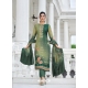 Dark Green Digital Printed Designer Pure Viscose Muslin Salwar Suit