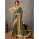 Mehendi Designer Wedding Wear Silk Sari