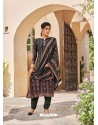 Black Latest Designer Party Wear Velvet Salwar Suit