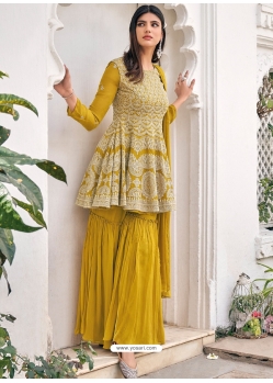 Corn Designer Festive Wear Viscose Georgette Salwar Suit