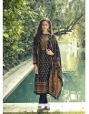 Black Latest Designer Party Wear Velvet Salwar Suit