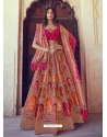 Rani Heavy Designer Wedding Wear Lehenga Choli