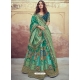 Jade Green Heavy Designer Wedding Wear Lehenga Choli