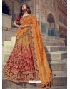 Multi Colour Heavy Designer Wedding Wear Lehenga Choli