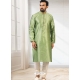 Green Exclusive Readymade Designer Kurta Pajama