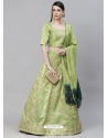 Green Heavy Designer Wedding Wear Lehenga Choli