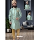 Sea Green Exclusive Readymade Designer Indowestern Sherwani