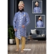 Blue Exclusive Readymade Designer Indowestern Sherwani