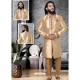 Gold Exclusive Readymade Designer Indowestern Sherwani