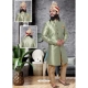 Sea Green Exclusive Readymade Designer Indowestern Sherwani