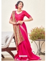 Rani Designer Wedding Wear Silk Sari