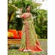 Green Designer Wedding Wear Soft Silk Sari