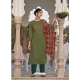 Mehendi Readymade Embroidered Designer Viscose Palazzo Suit