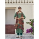 Sea Green Readymade Embroidered Designer Viscose Palazzo Suit