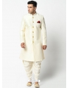 Off White Exclusive Readymade Indo-Western Dhoti Style Kurta Pajama