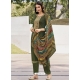 Mehendi Designer Festive Wear Parampara Silk Salwar Suit