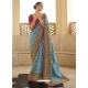 Pigeon Designer Wedding Wear Silk Sari