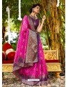 Rani Designer Wedding Wear Soft Silk Sari