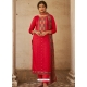 Crimson Designer Sequence Embroidered Salwar Suit
