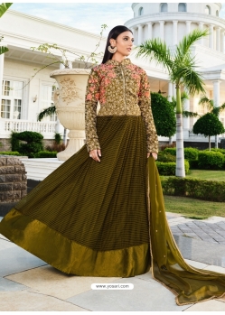 Mehendi Designer Wedding Anarkali Suit